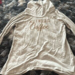 ‘All I Need is Coffee’ sweater